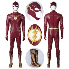 2023 The Flash Barry Allen Cosplay Costume Superhero Flashman Bodysuit