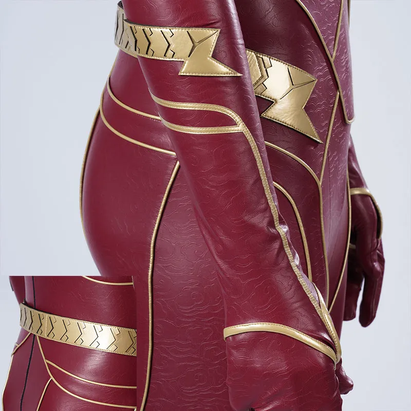2023 The Flash Barry Allen Cosplay Costume Superhero Flashman Bodysuit