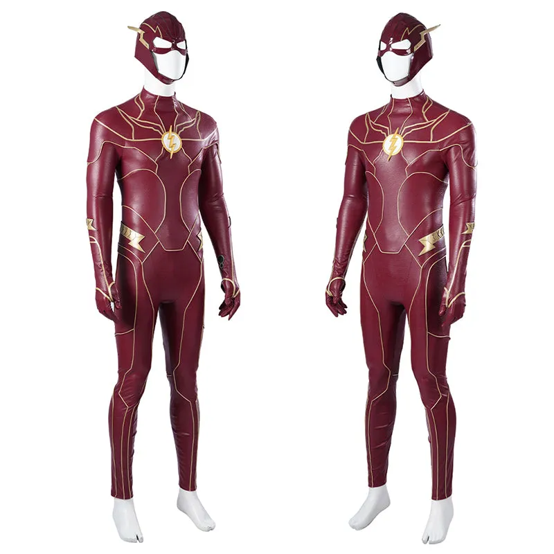 2023 The Flash Barry Allen Cosplay Costume Superhero Flashman Bodysuit