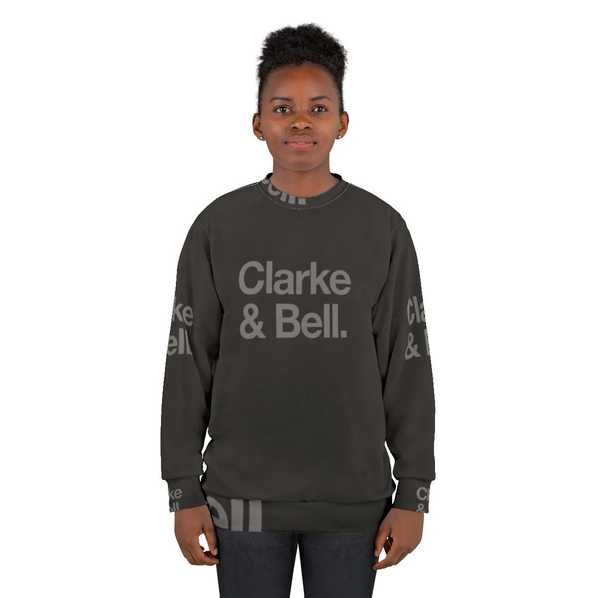 80s Inspired Clarke Bell Sweatshirt | Erasure Synth Pop Merch