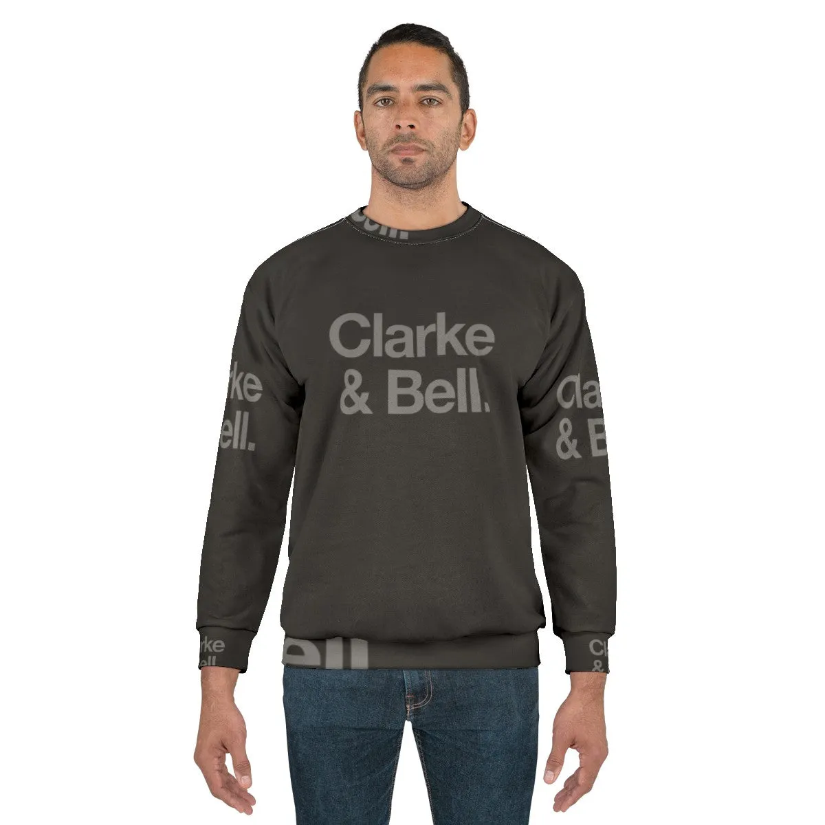 80s Inspired Clarke Bell Sweatshirt | Erasure Synth Pop Merch