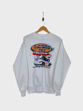 90's Laser AV-2 Racing Graphic Vintage Sweatshirt Size 8