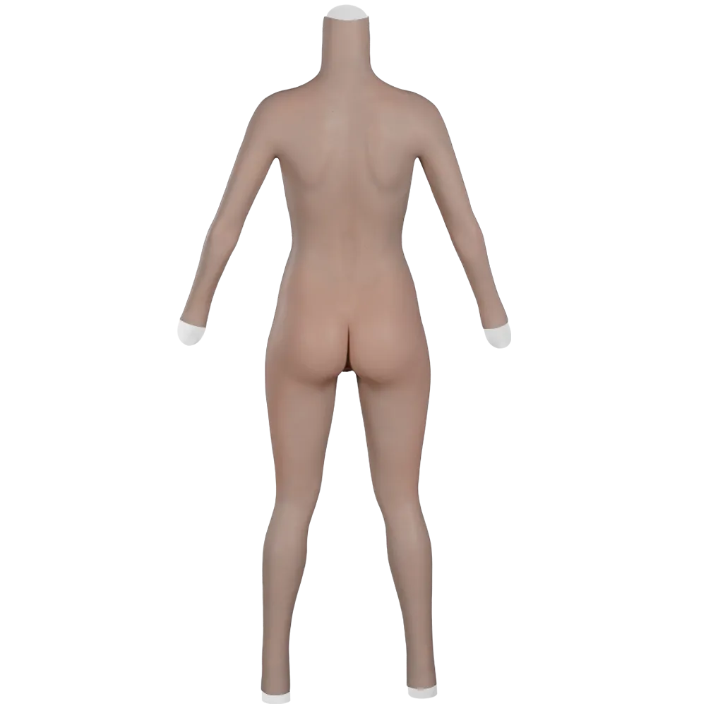 9th Oil-Free Silicone Bodysuit Makeup With Cool Floating Pussy Pussy For Transgender Shemale Boobs Plate Male To Female