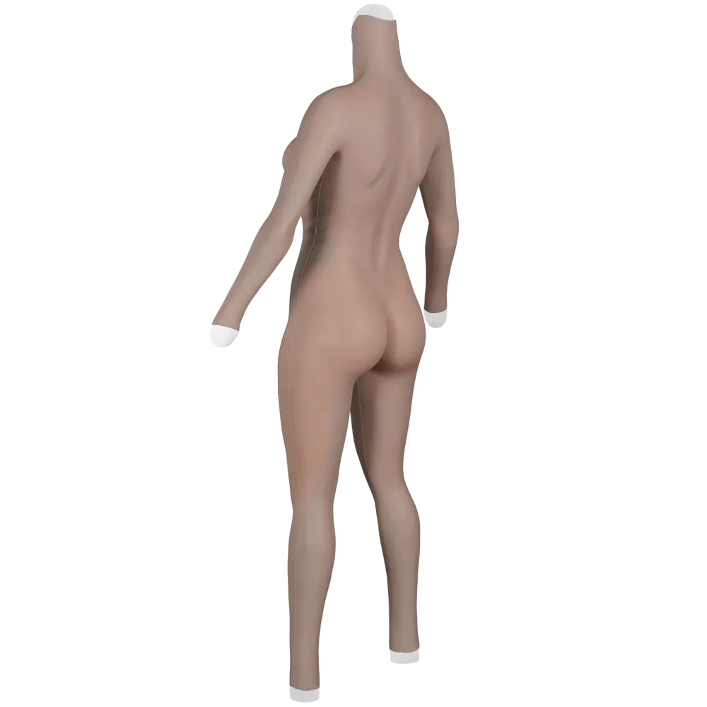 9th Oil-Free Silicone Bodysuit Makeup With Cool Floating Pussy Pussy For Transgender Shemale Boobs Plate Male To Female