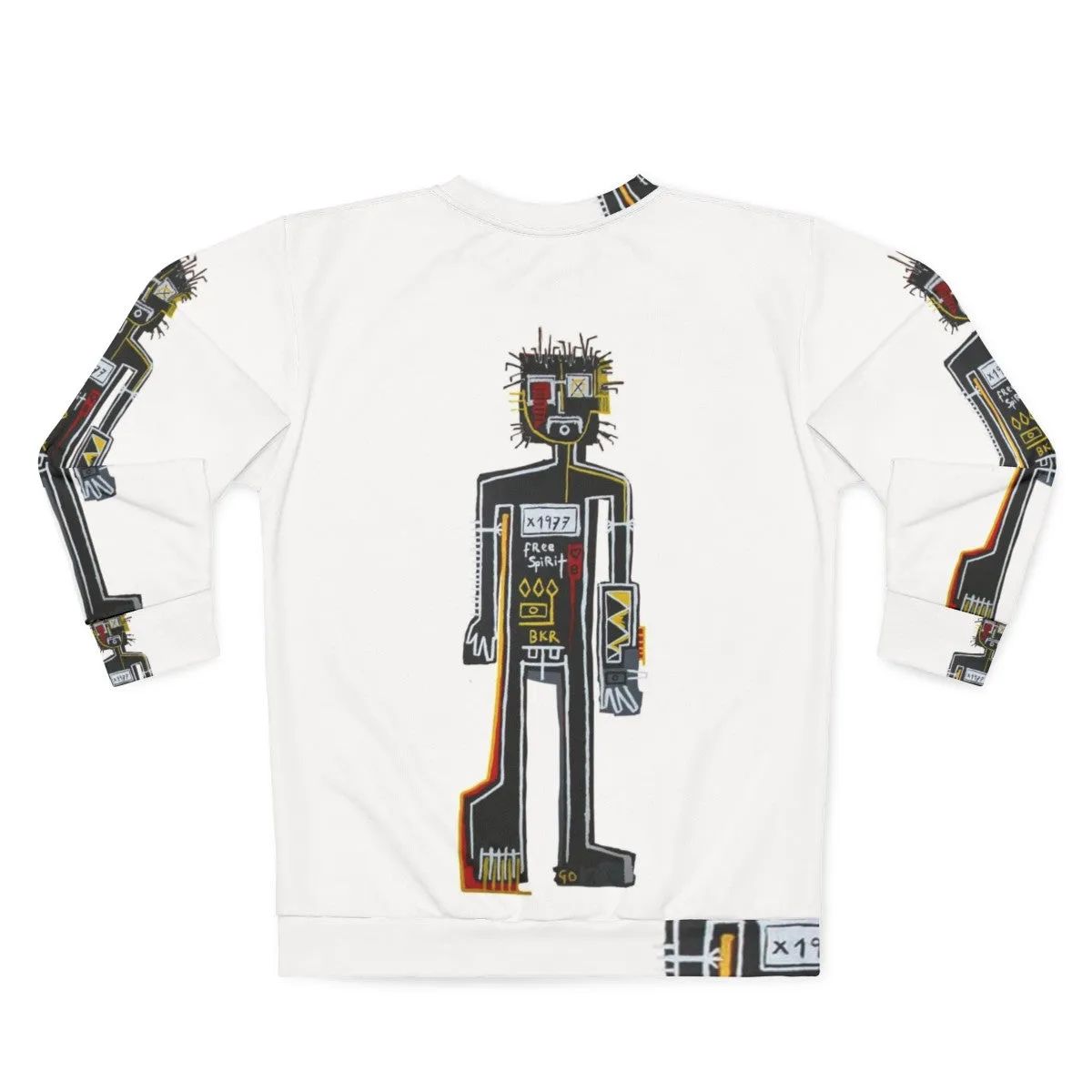 Abstract Expressionist 'The Player' Sweatshirt