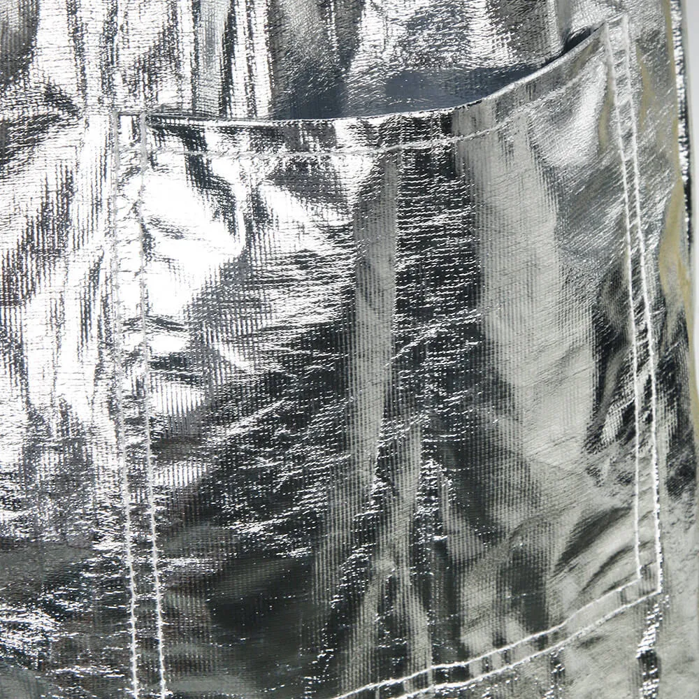 Adults Astronaut Costume NASA Silver Space Suit for Halloween