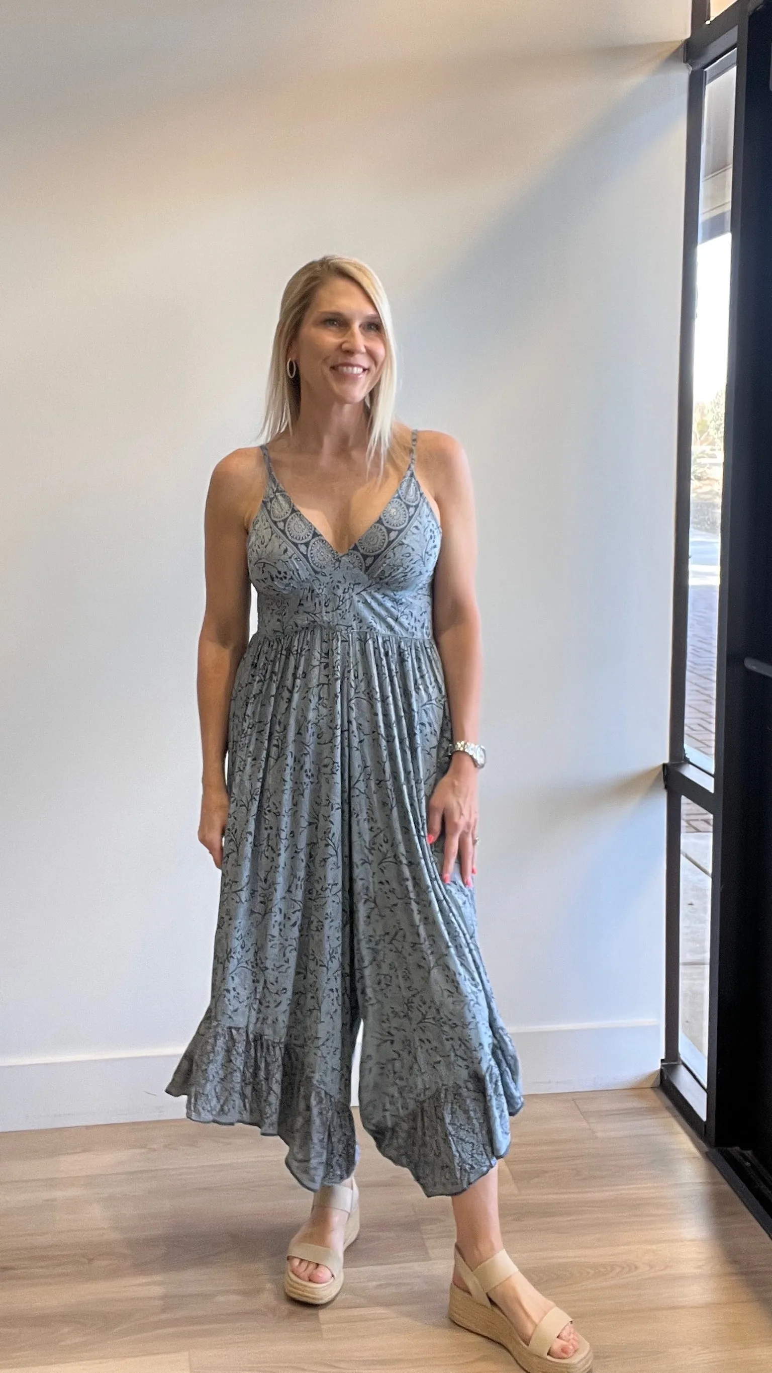 Azlyn Paisley Jumpsuit