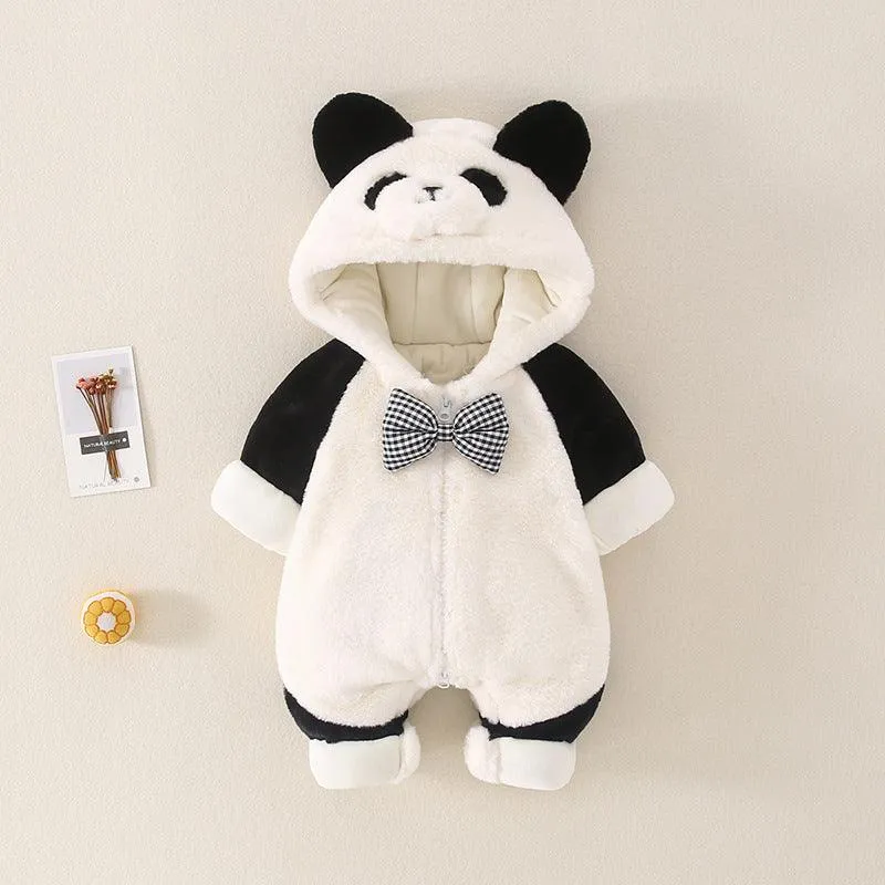 Baby Coat Cute Panda Jumpsuit