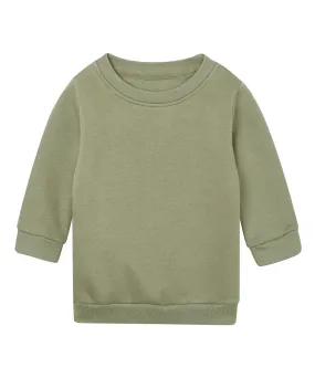 Baby essential sweatshirt | Soft Olive