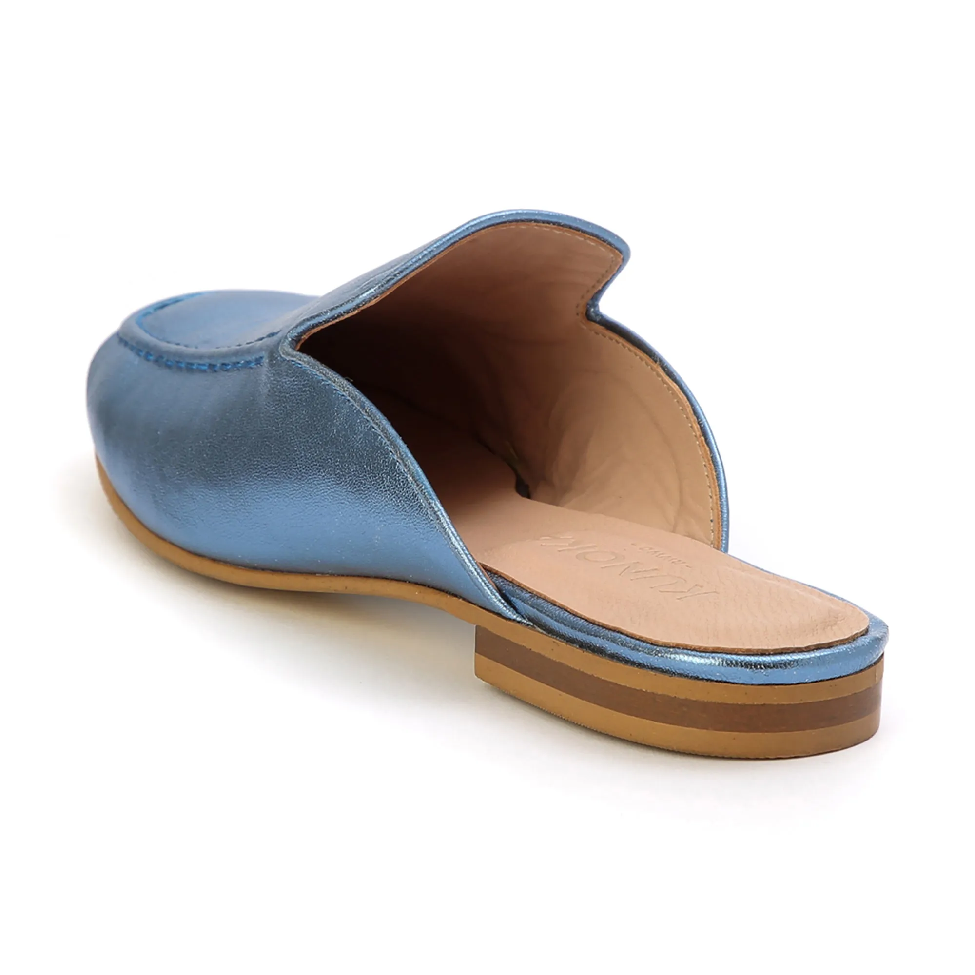 BARBARA slip-on mule - blue