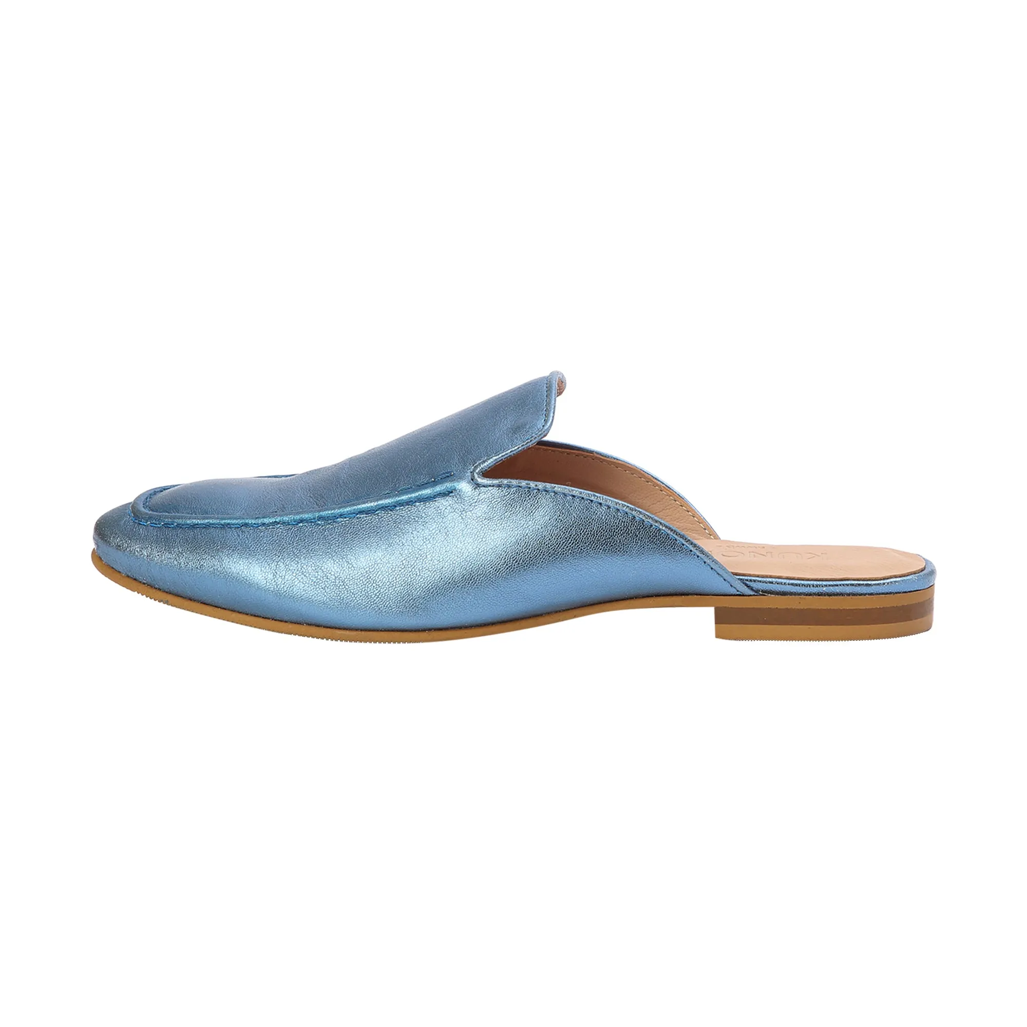 BARBARA slip-on mule - blue
