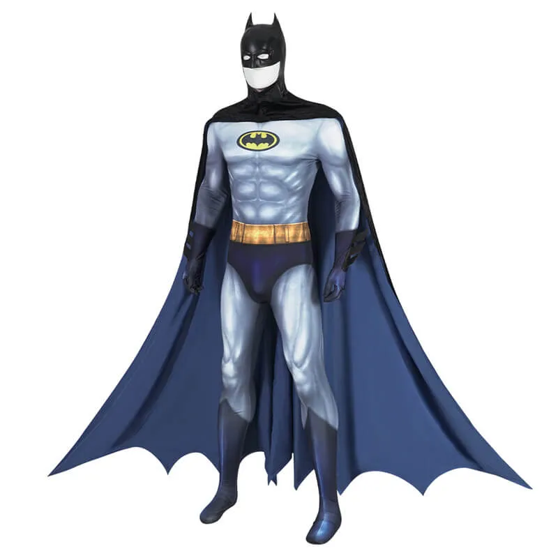 Batman Costume Jumpsuit Batman 1992 The Animated Series Batman Bodysuit Cloak