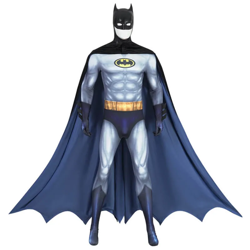 Batman Costume Jumpsuit Batman 1992 The Animated Series Batman Bodysuit Cloak