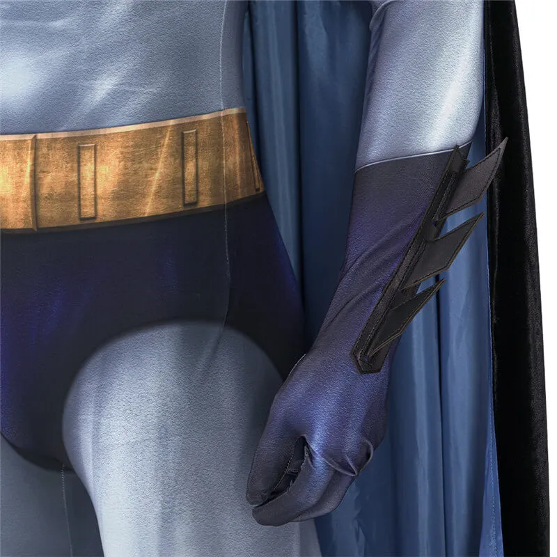 Batman Costume Jumpsuit Batman 1992 The Animated Series Batman Bodysuit Cloak