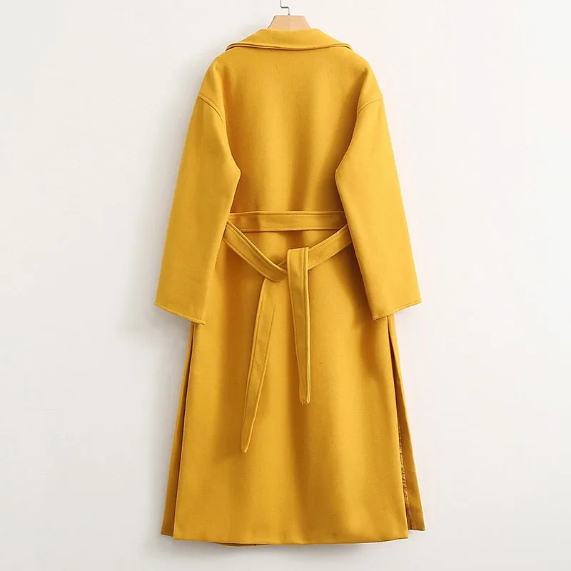 Belted Wool Coat