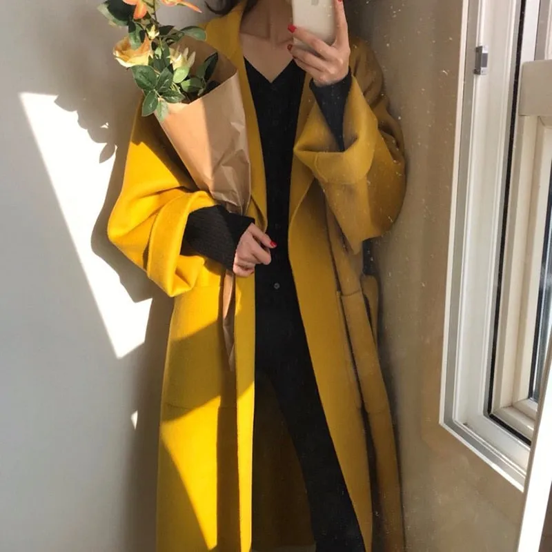 Belted Wool Coat