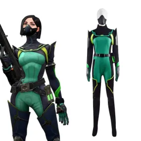 Best Valorant Viper Cosplay Costume For Halloween Women Game Cosplay