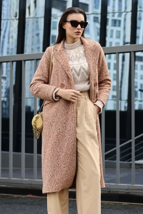 BGD Women Taba Oversize Long Buckle Coat 9127 - Avondale
