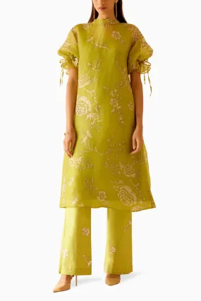 Bia Green Kurta Set