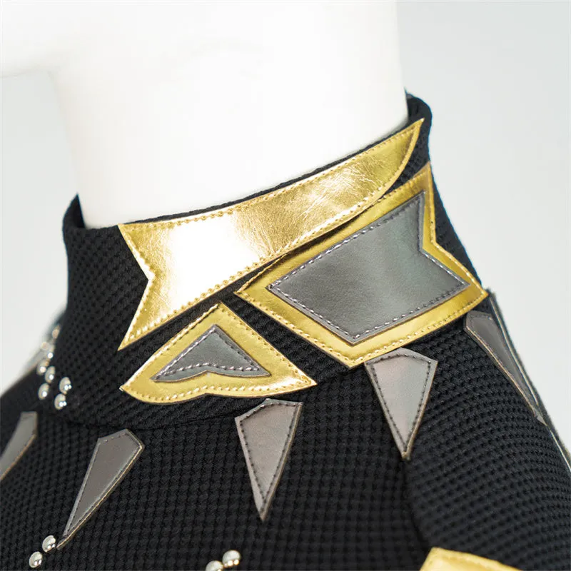 Black Panther 2 Shuri Cosplay Costume Shuri Battle Suit Supergirl Black Jumpsuit Halloween Outfit