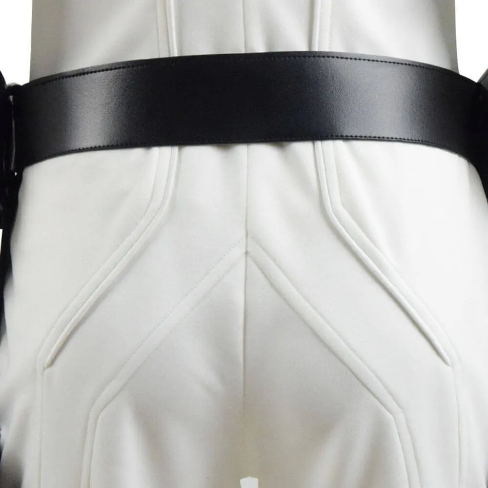 Black Widow Costumes Natalia Romanova White Suit Cosplay Costume Jumpsuit