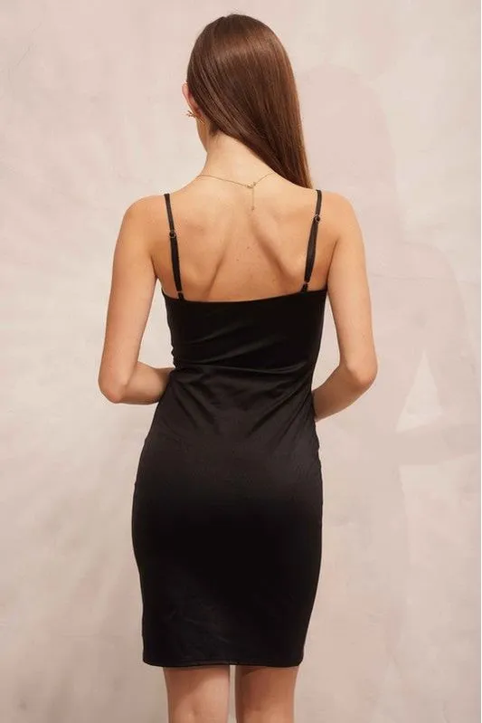 Body Contouring Mini Slip Dress