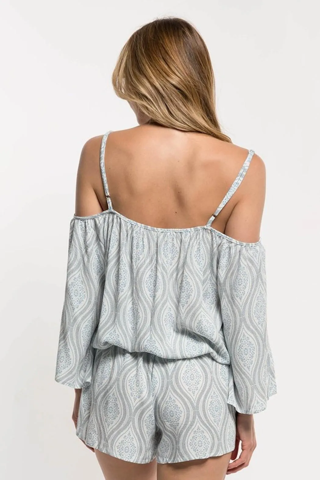 Bohemian flowy romper