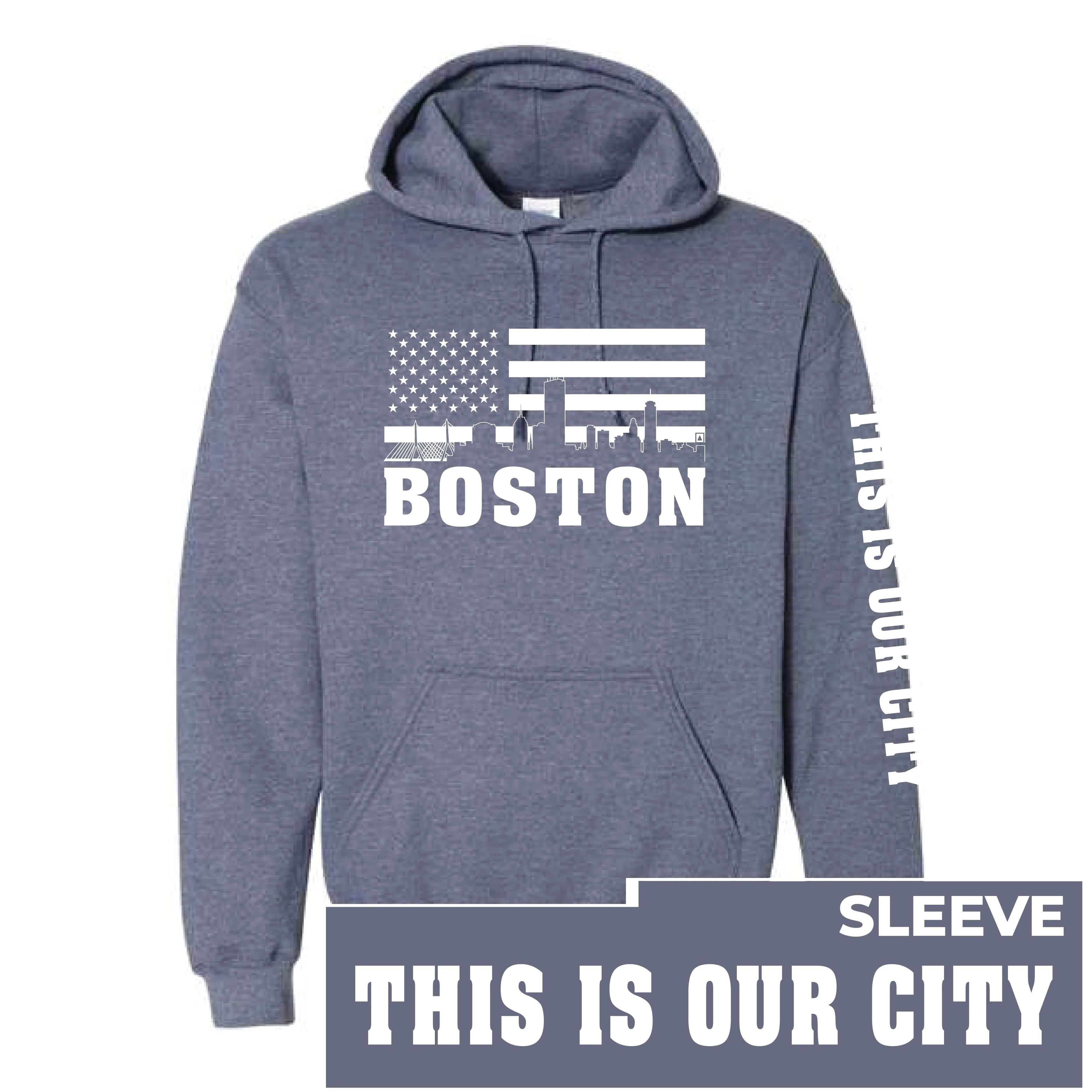 Boston Skyline Hoodie