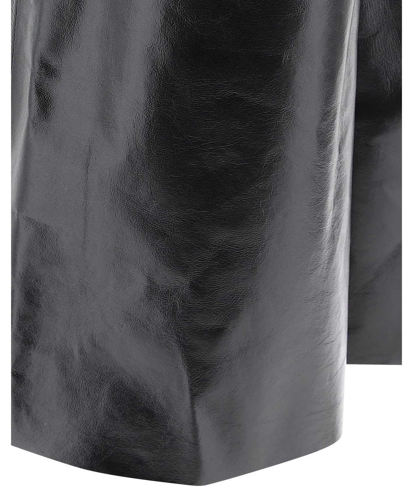 Bottega Veneta Wide-Leg Leather Jumpsuit