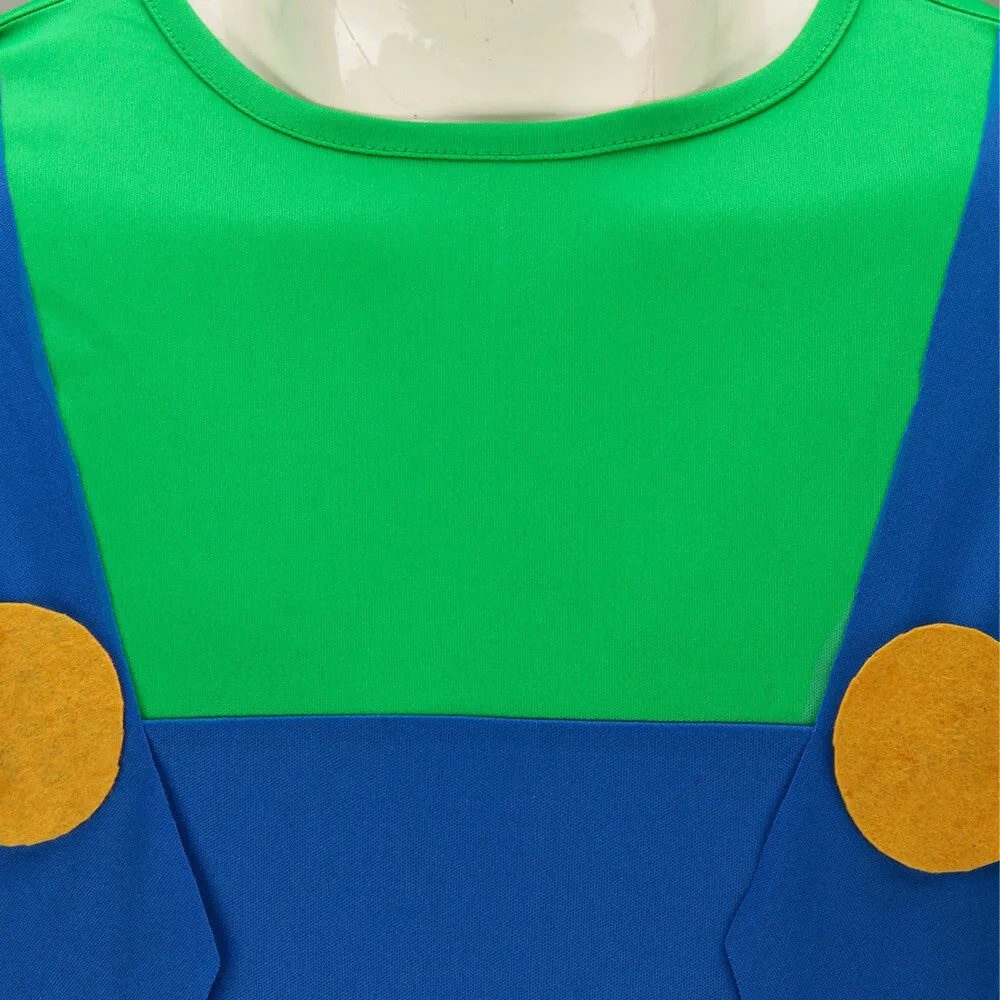 Boys Luigi Costume The Super Mario Bros. Movie