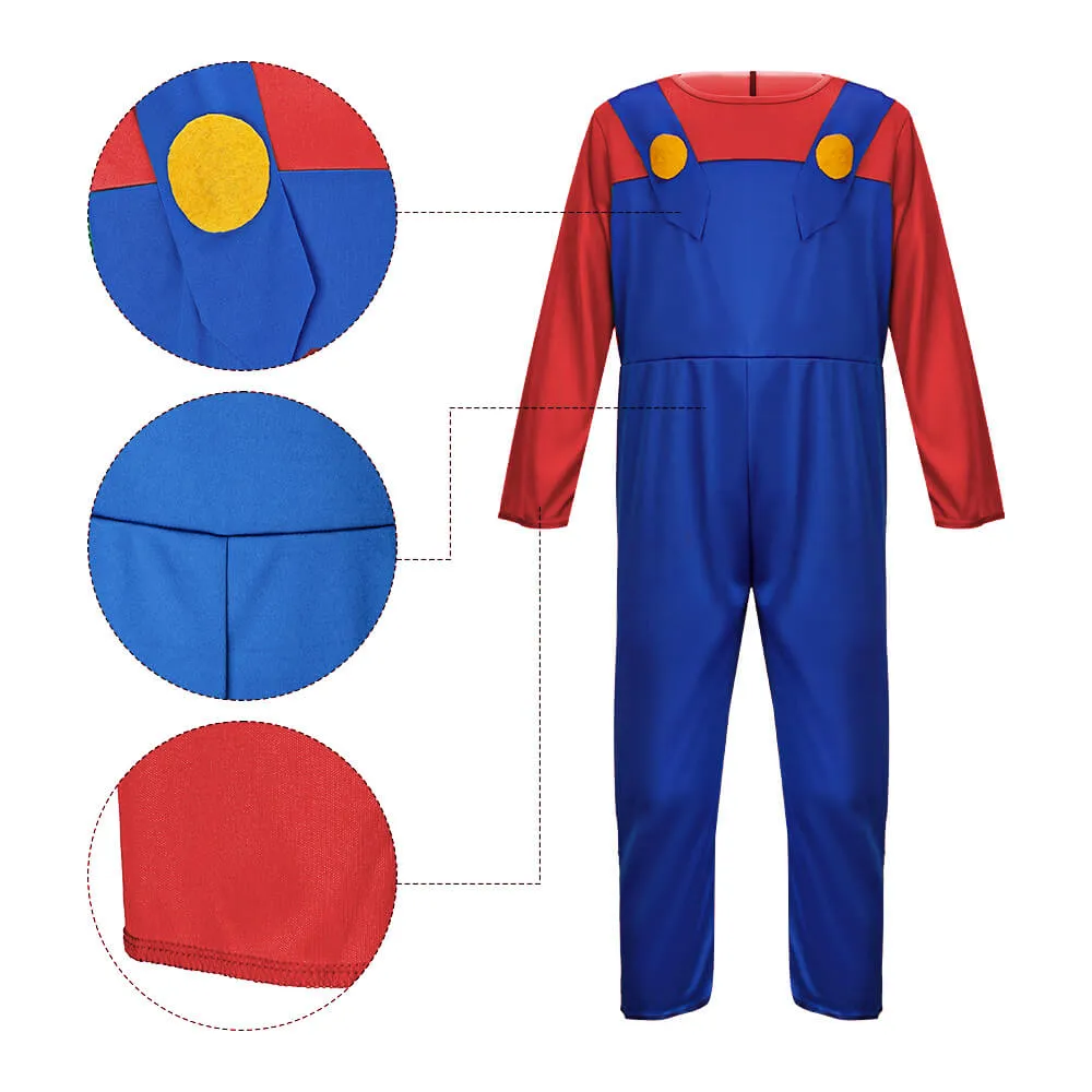Boys Mario Costume The Super Mario Bros. Movie