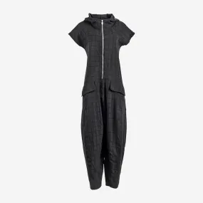 BUBBLE JUMPSUIT BLACK