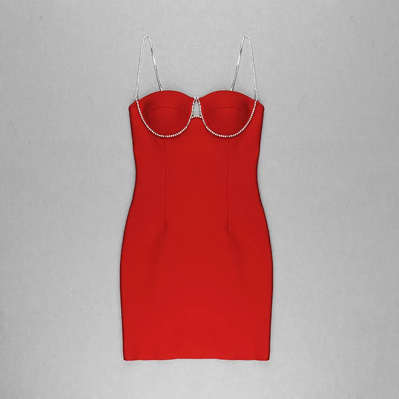 Bust Detail Bodycon Dress