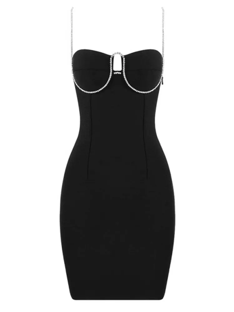 Bust Detail Bodycon Dress