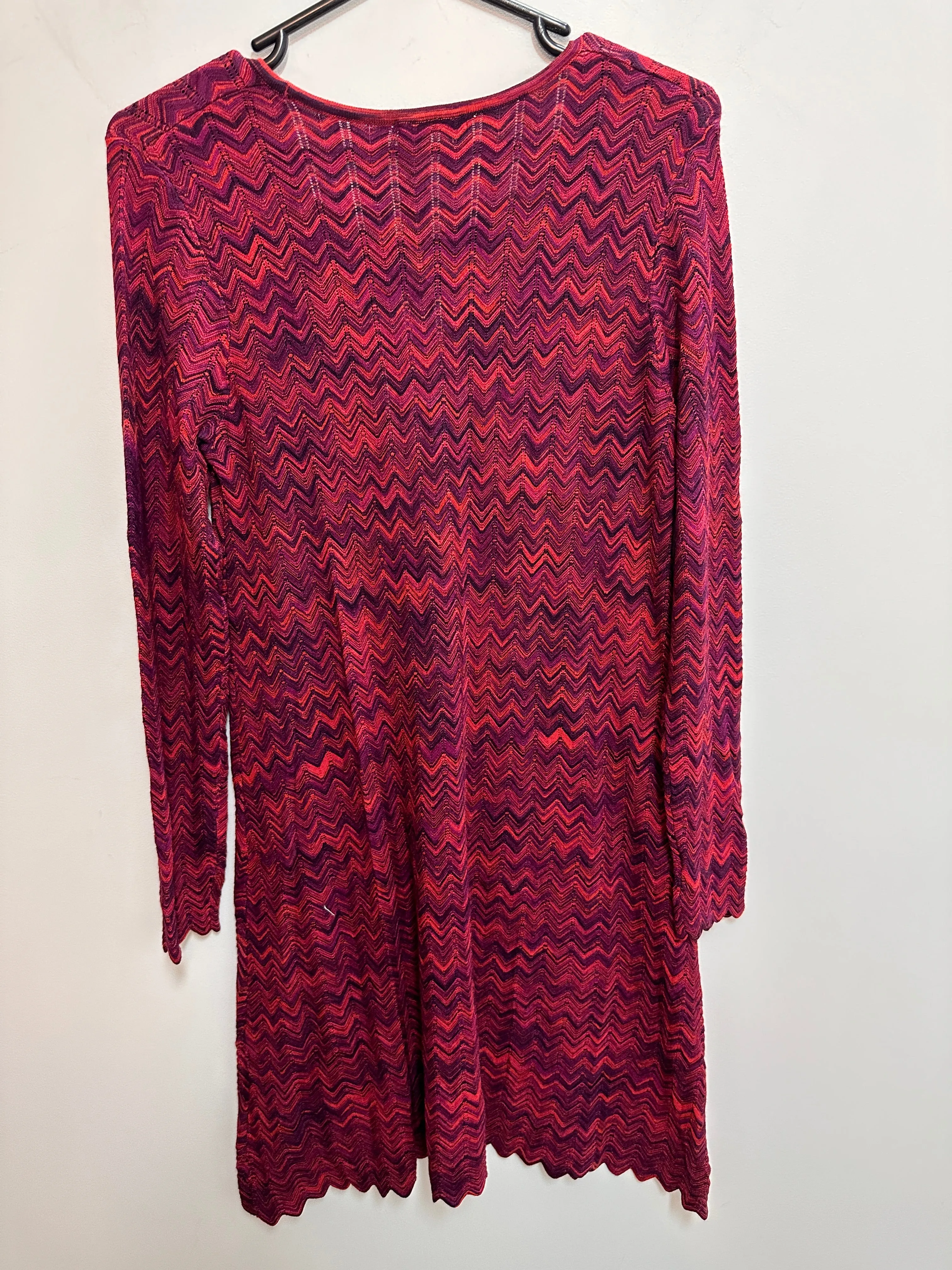 Carina Tunic in Zigzag in Red