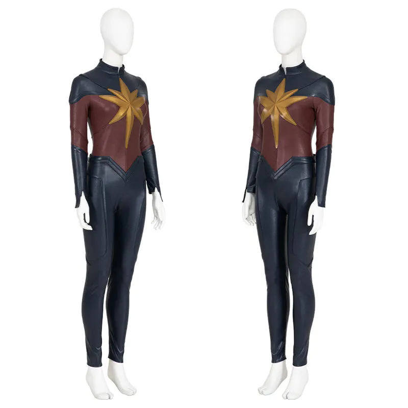 Carol Danvers Cosplay 2023 Amazing Captain Team Uniform Bodysuit Halloween Supergirl Cosplay Costume