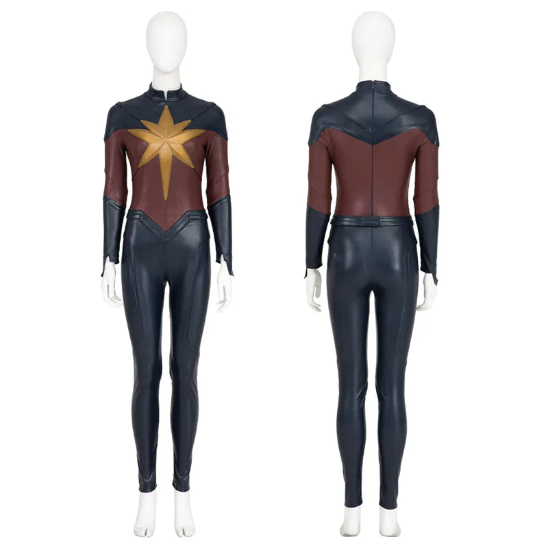 Carol Danvers Cosplay 2023 Amazing Captain Team Uniform Bodysuit Halloween Supergirl Cosplay Costume