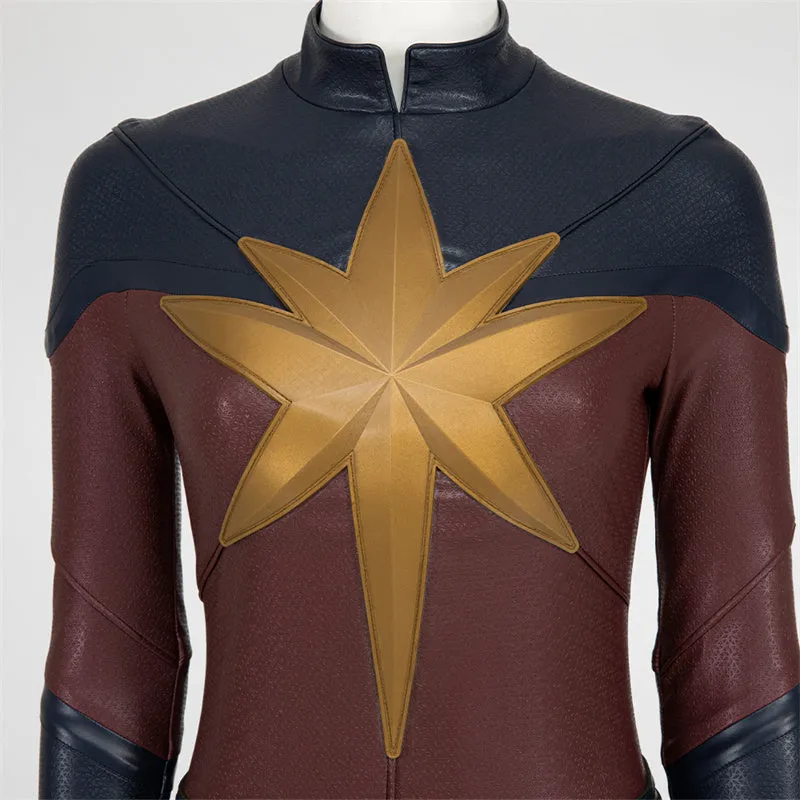 Carol Danvers Cosplay 2023 Amazing Captain Team Uniform Bodysuit Halloween Supergirl Cosplay Costume