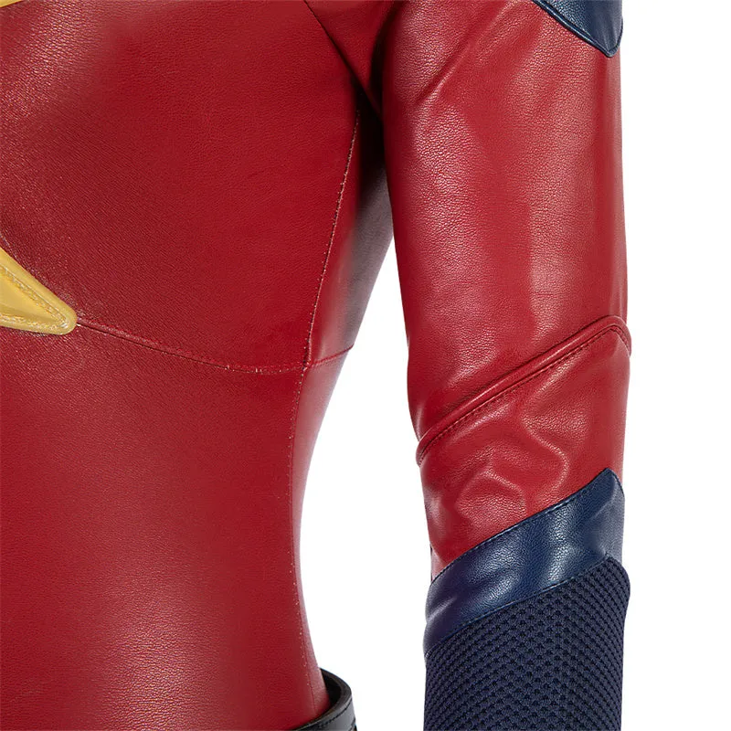 Carol Danvers Suit Amazing Captain Supergirl Cosplay Costumes Halloween Battle Suit