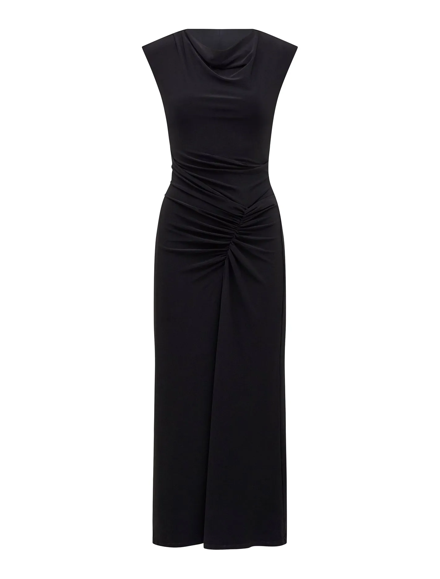 Carrie Draped Bodycon Midi Dress
