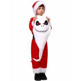 Children Jack Skellington Santa Costume The Nightmare Before Christmas