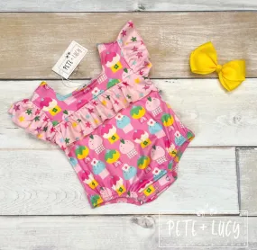 Cute as a Cupcake bubble romper