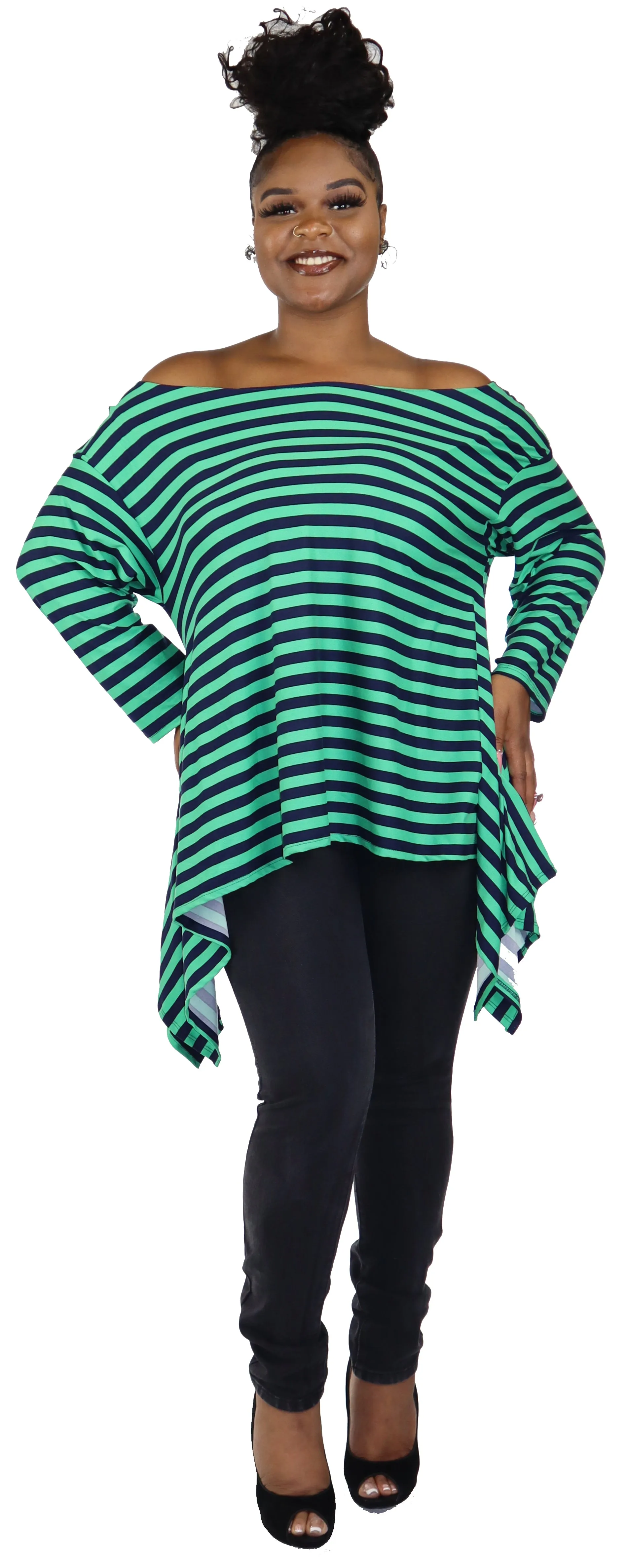 Dare2bstylish tunic, Striped tunic, Asymmetrical tunic, Lagen look tunic, Plus Size, Off shoulder Tunic, One size tunic, Plus size tunic