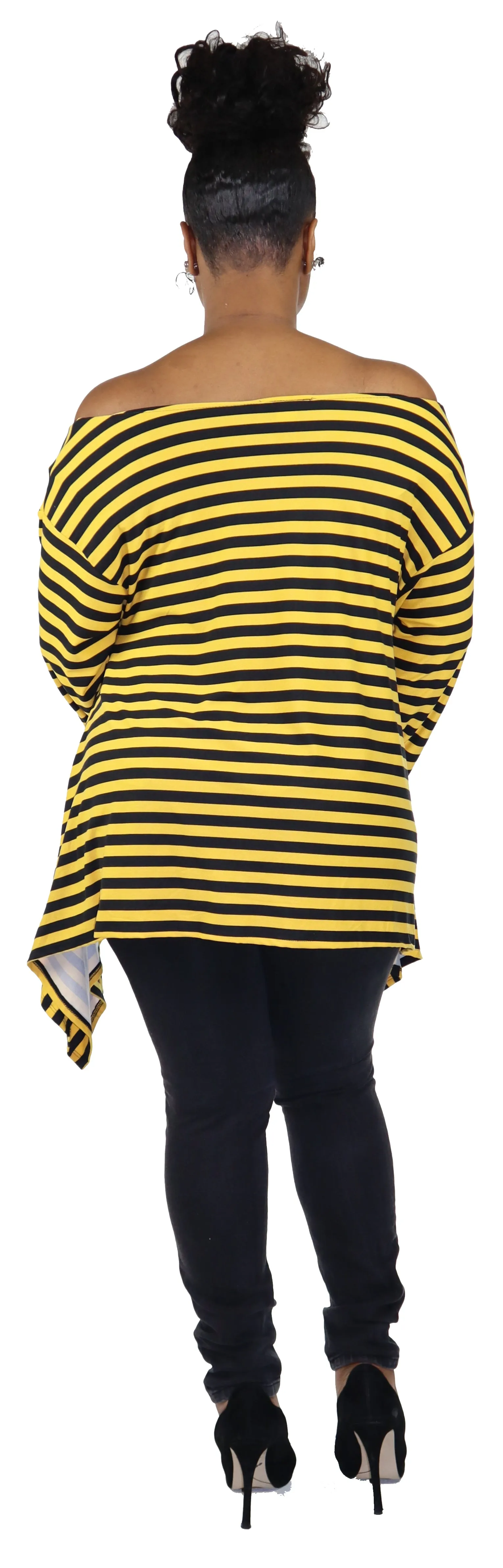 Dare2bstylish tunic, Striped tunic, Asymmetrical tunic, Lagen look tunic, Plus Size, Off shoulder Tunic, One size tunic, Plus size tunic
