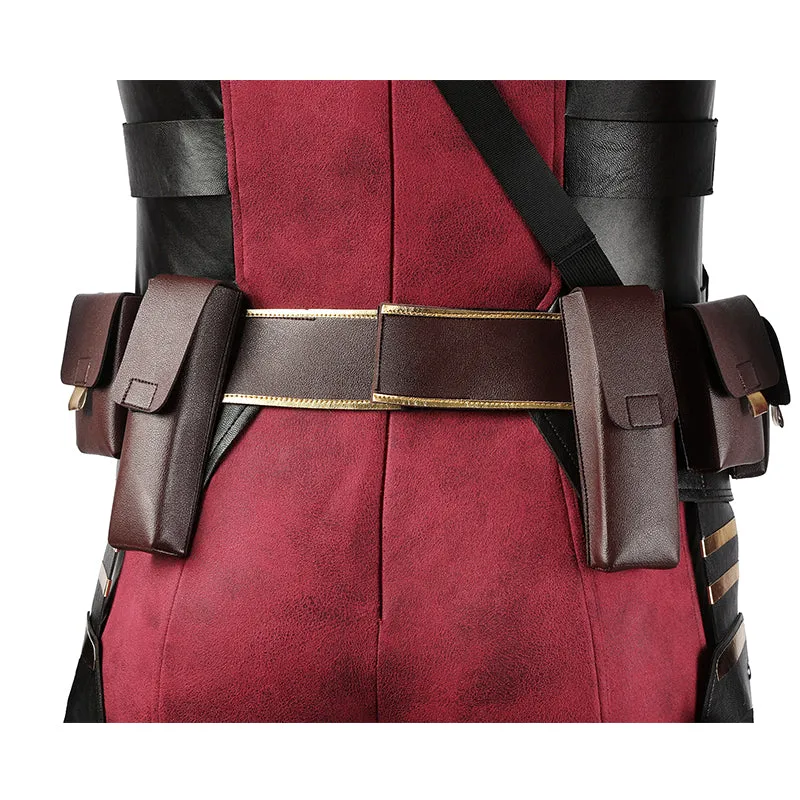 Deadpool 3 Cosplay Costume Deadpool Wade Wilson Leather Suit Deluxe Version