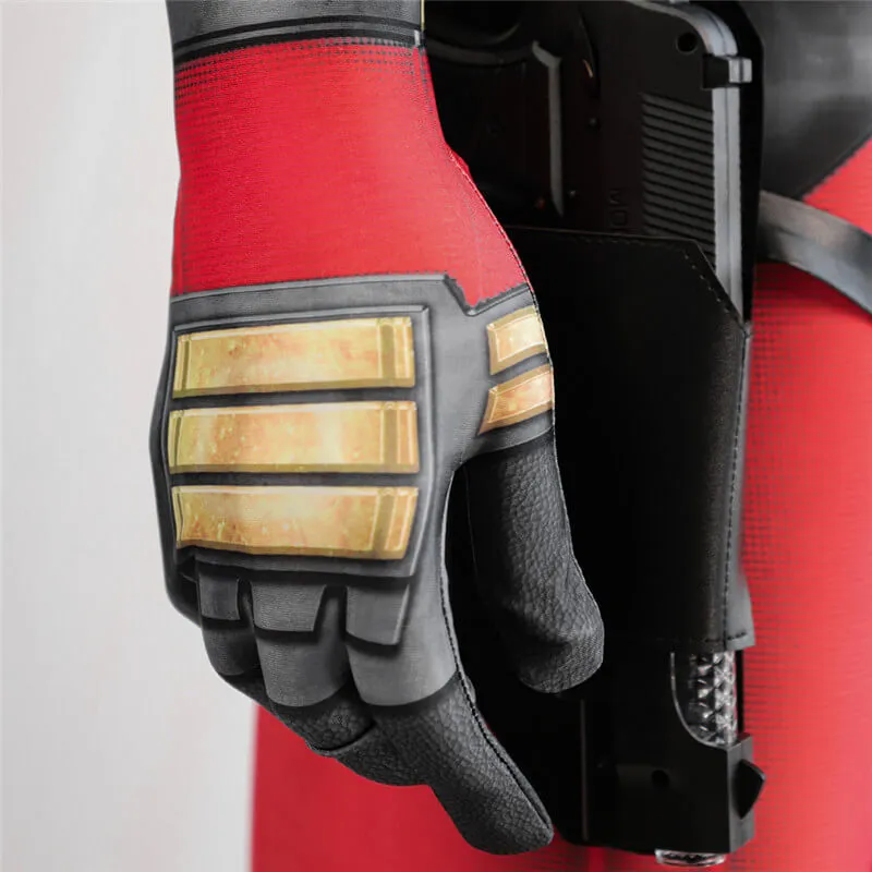 Deadpool Bodysuit Deadpool 3 Wade Wilson HD Print Cosplay Suit with Headwear