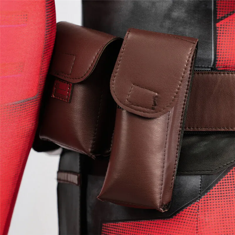 Deadpool Bodysuit Deadpool 3 Wade Wilson HD Print Cosplay Suit with Headwear