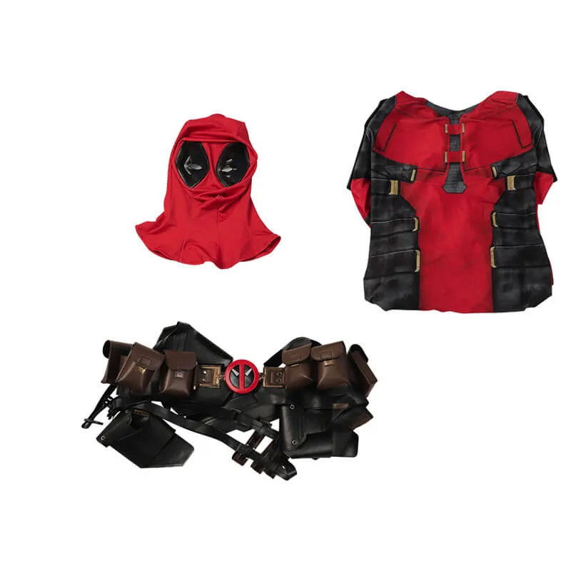 Deadpool Bodysuit Deadpool 3 Wade Wilson HD Print Cosplay Suit with Headwear
