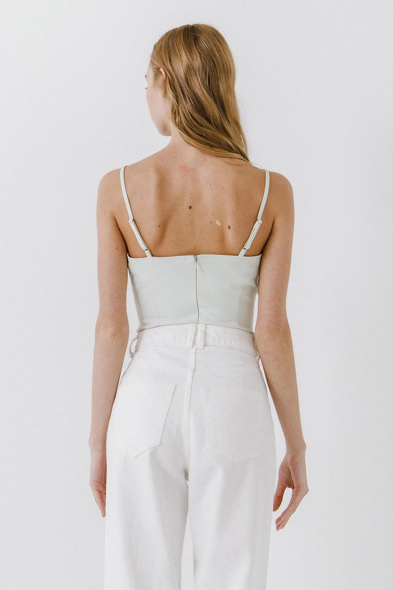 Deep V-Neck Bodysuit