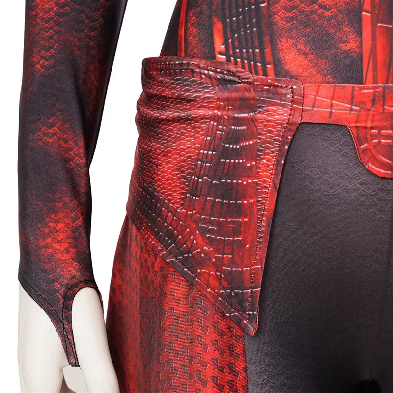 Doctor Strange 2 Scarlet Witch Cosplay Costume Wanda New Suit Halloween Outfit
